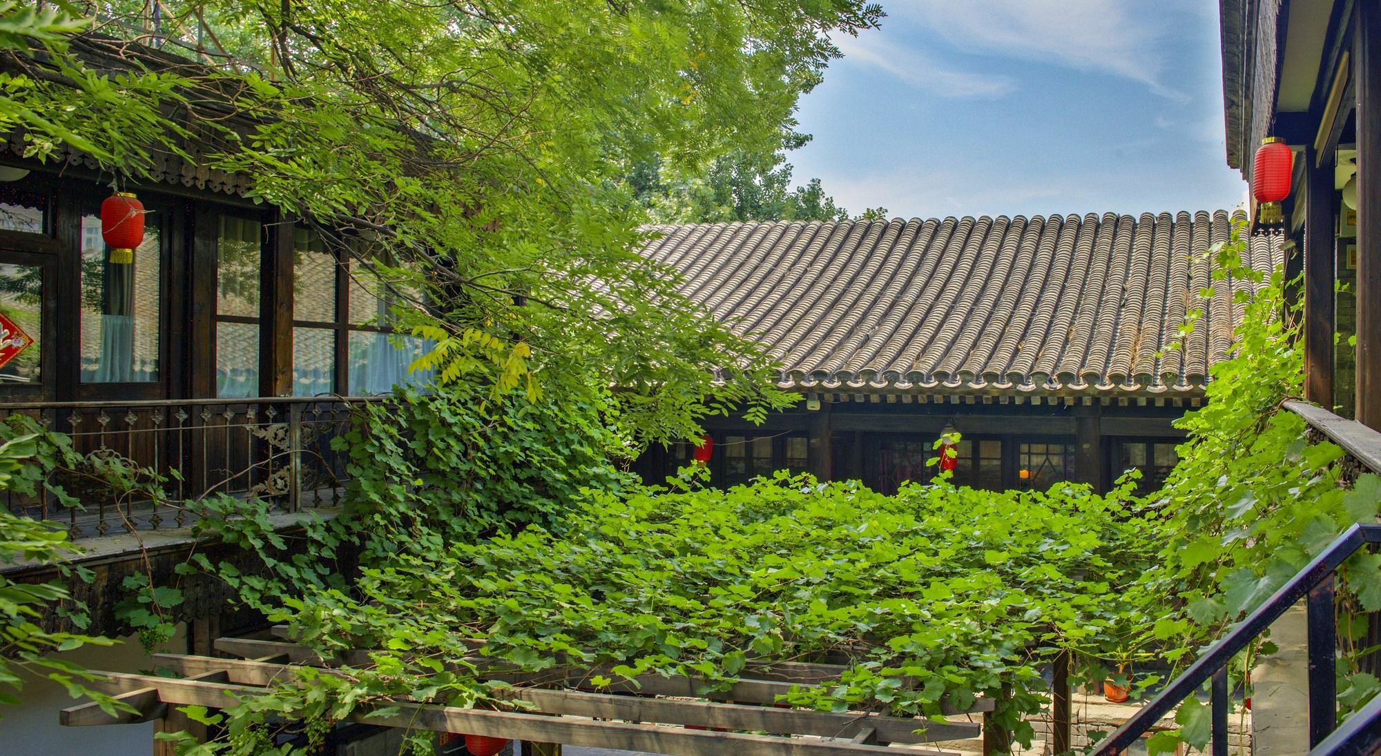 فندق Hill Lily Courtyard بكين المظهر الخارجي الصورة